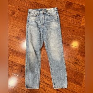 Rag and Bone Nina High Waist Ankle Cigarette Jeans 25